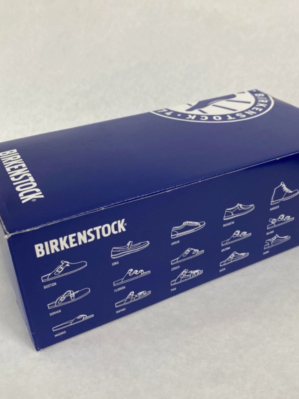 Birkenstock Arizona Shearling Midnight Suede Leather Regular Width - Picture 5 of 5